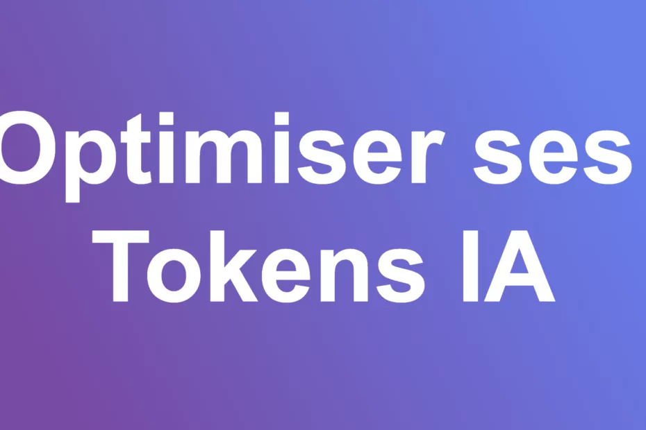 optimiser ses tokens IA